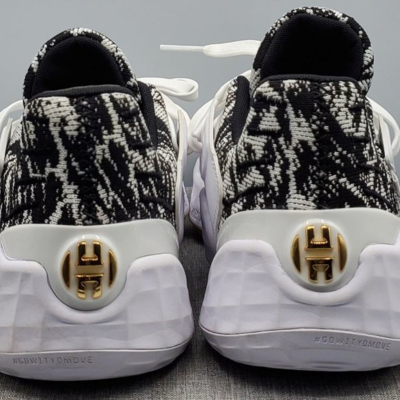 Adidas JAMES HARDEN VOL.4 COOKIES AND CREAM MENS SIZE 6.5 BASKETBALL EF1260 RARE main image 9